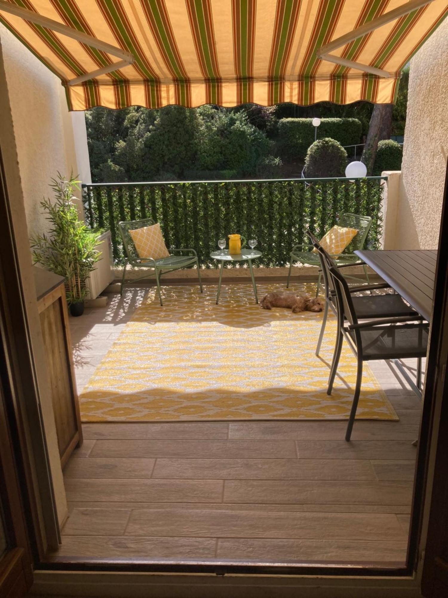 Studio 110 Grande Terrasse Proche Mer 邦多勒 外观 照片